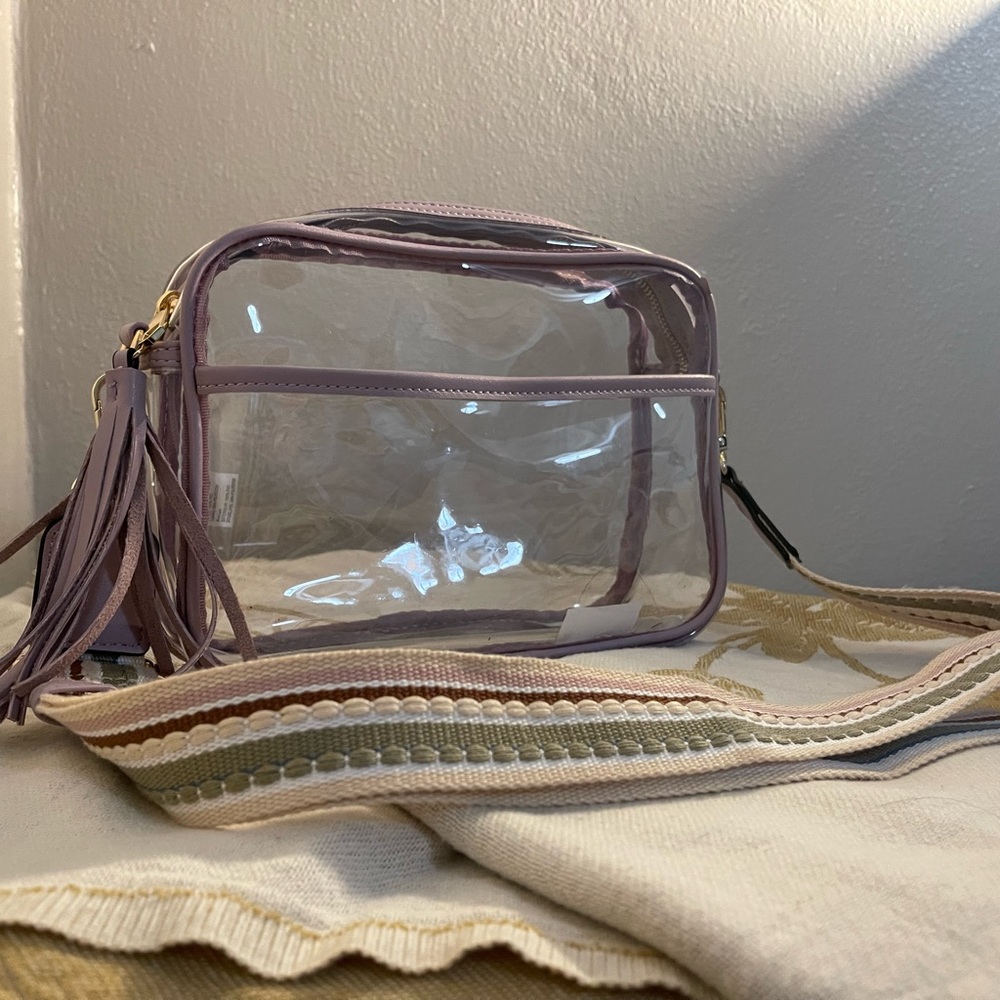 PVC crossbody